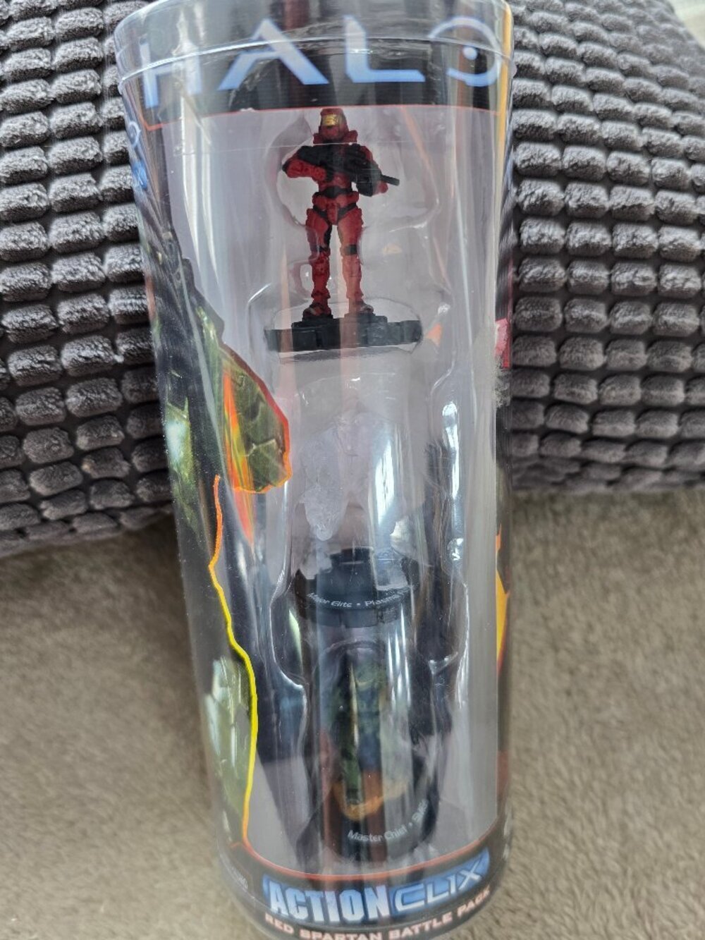 HALO Action CLIX Red Sparten Battle Pack